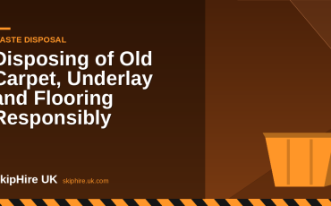 Disposing of Old Carpet, Underlay and Flooring Responsibly
