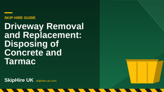 Driveway Removal and Replacement: Disposing of Concrete and Tarmac